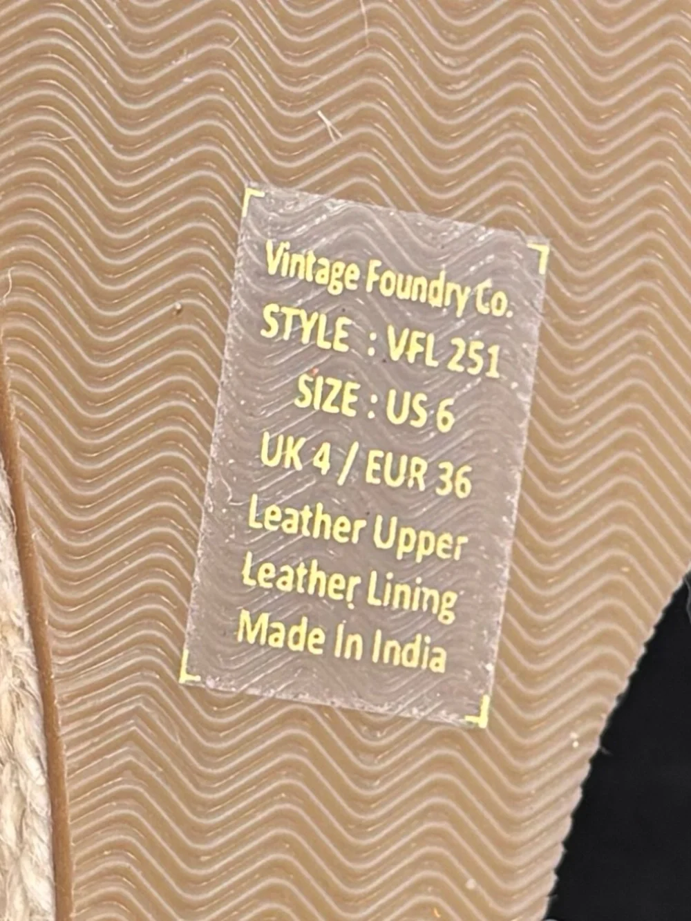 Vintage Foundry Co step into